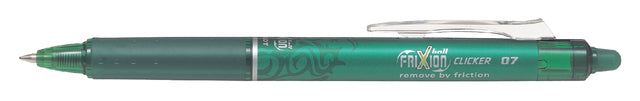 Rollerpen PILOT friXion BLRT-FR7 clicker M groen