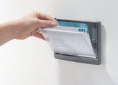Deurbordje Durable Click sign 149x148.5mm grafiet - afbeelding 2