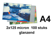 Lamineerhoes Quantore A4 216x303mm 2x125micron - afbeelding 2