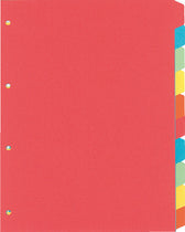 Tabblad Kangaro 4r PE410 10 delig assorti karton