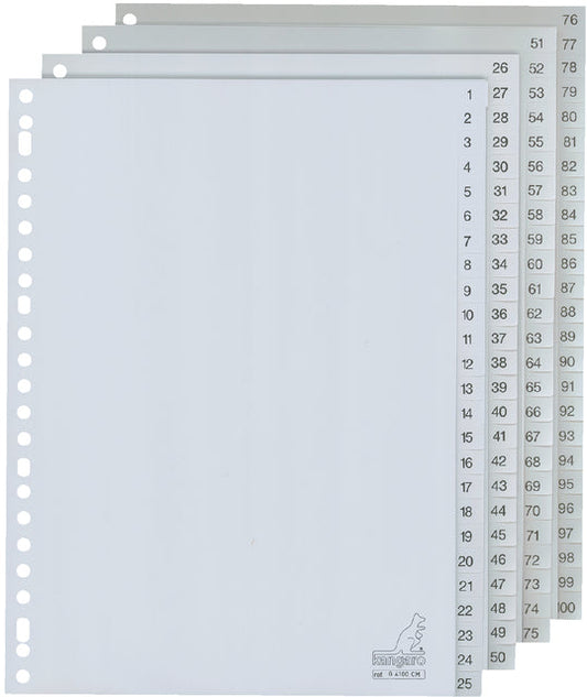 Tabblad  Kangaro 23r G4100CM 1 100 genummerd gr PP