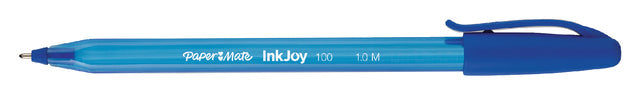 Balpen Papermate Inkjoy 100 valuepack M blauw