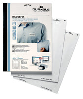 Naambadge etiket Durable 40x75mm zelfkl wt 240st