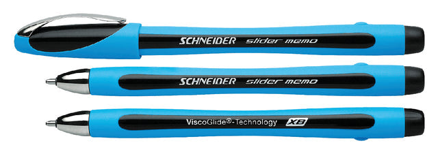Balpen Schneider Memo XB zwart
