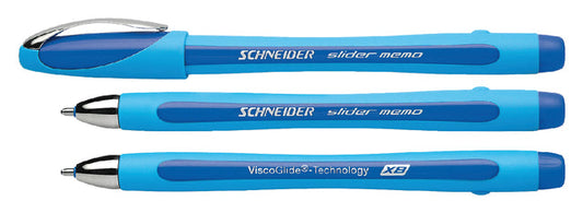Balpen Schneider Memo XB blauw