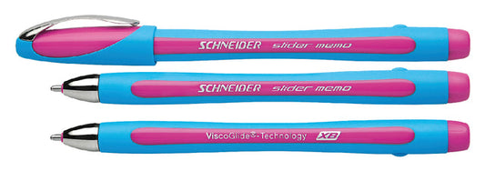 Balpen Schneider Memo XB roze