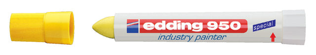 Viltstift edding 950 pasta rond 10mm geel