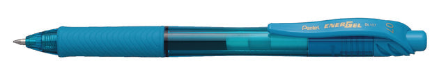 Gelschrijver Pentel BL107 Energel-X M lichtblauw