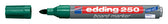 Whiteboardmarker edding 250 rond 1.5-3mm groen