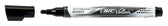 Whiteboardmarker Bic liquid rond M zwart
