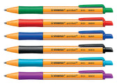 Balpen STABILO pointball 6030/46 M zwart - afbeelding 3