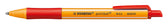 Balpen STABILO pointball 6030/40 M rood