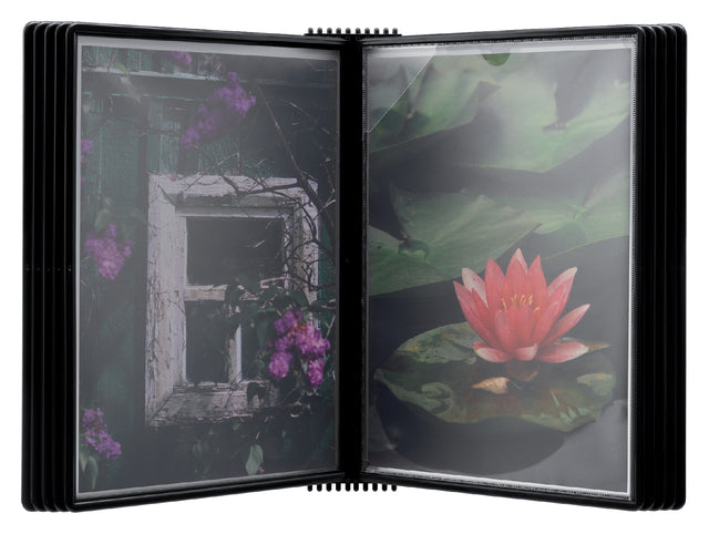 Wandelement Djois Flex-O-Frame  A4 met 10-tas zw