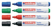 Textielmarker edding 4500 rond 2-3mm zwart - afbeelding 2