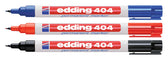 Viltstift eddING 404 rond 0.75mm rood - afbeelding 2