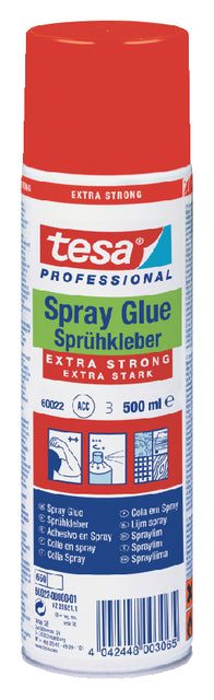 Lijmspray tesa extra strong permanent 500ml