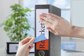 Rugetiket Avery smal 38x192mm zelfklevend wit - afbeelding 2