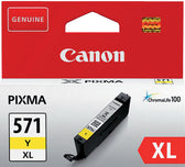 Inktcartridge Canon CLI-571XL  geel - afbeelding 2