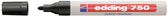 Paintmarker edding 750 oliebasis 2-4mm zwart bls - afbeelding 2