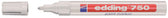 Paintmarker edding 750 oliebasis 2-4mm wit bls - afbeelding 2