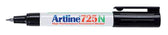 Fineliner Artline 725 rond F zwart