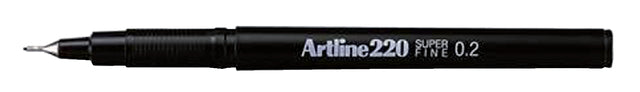 Fineliner Artline 220 rond SF zwart