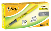 Markeerstift Bic brite liner grip geel - afbeelding 3
