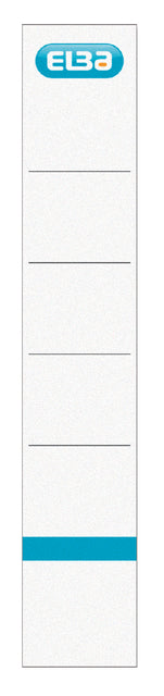 Rugetiket Elba 34x190mm zk wt bl 10st