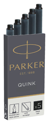 Inktpatroon Parker Quink permanent zwart - afbeelding 2