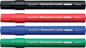 Viltstift Quantore perm rond 1-1.5mm zwart - afbeelding 2