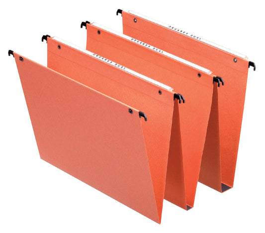 Hangmap Esselte Orgarex dual vert 345x245x30mm or