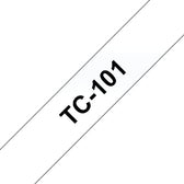 Labeltape Brother Ptouch TC101 12mm transparant - afbeelding 2