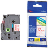 Labeltape Brother Ptouch TZe232 12mm wit