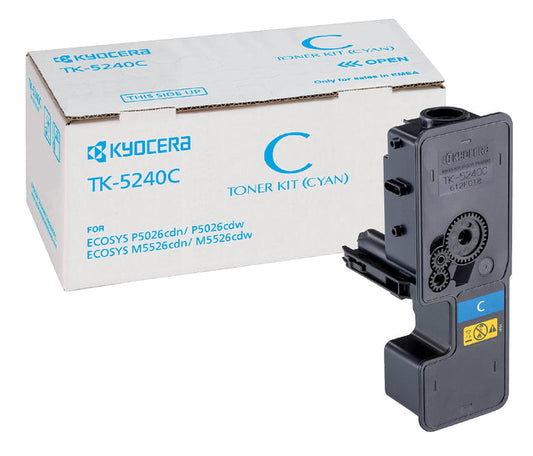 Toner Kyocera TK-5240C blauw