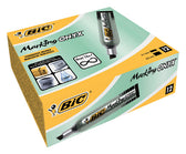 Viltstift Bic 1481 onyx schuin M zwart - afbeelding 3