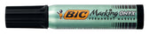 Viltstift Bic 1481 onyx schuin M zwart - afbeelding 2