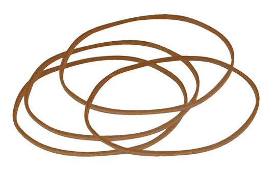 Elastiek Standard 18 80x1.5mm 50gr 160st bruin