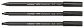 Kalligrafiepen edding 1255 2.0-3.5-5.0mm zwart - afbeelding 2