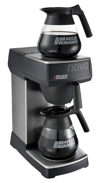 Koffiezetapparaat Bravilor Novo incl glazen kan