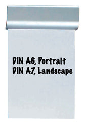 Klemlijst MAUL 113x40mm aluminium zelfklevend - afbeelding 2