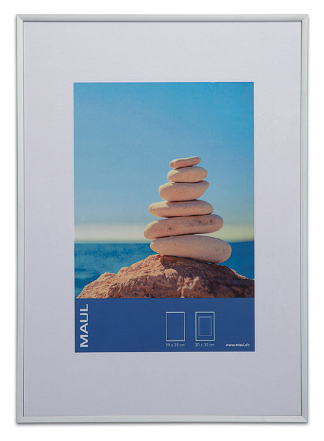 Fotolijst MAUL 30x40cm aluminium frame zilver