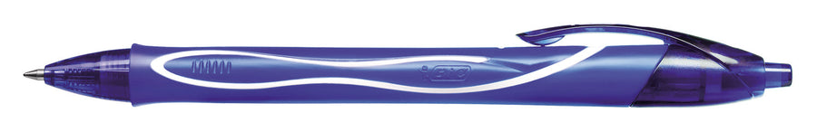 Gelschrijver Bic Gelocity quick dry M blauw