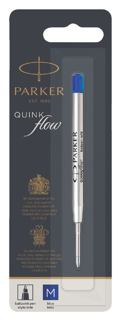 Balpenvulling Parker Quinkflow M blauw
