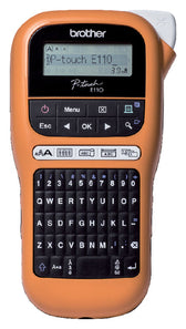 Labelprinter Brother Ptouch TZe PTE110 oranje