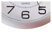 Wandklok Unilux Attraction dia 22cm lichtgrijs/wit - afbeelding 2