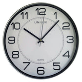 Wandklok Unilux Magnet dia 30.5cm lichtgrijs/wit - afbeelding 4