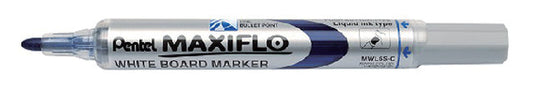 Whiteboardmarker Pentel MWL5S 1mm blauw