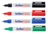 Fineliner Artline 725 rond F blauw - afbeelding 2
