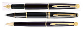 Rollerpen Waterman Expert GT F lak zwart - afbeelding 5