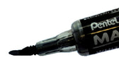 Whiteboardmarker Pentel MWL5SBF 1.5-4.5 zwart - afbeelding 3